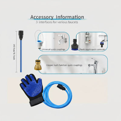 Pet Shower & Bath set