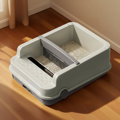 Automatic Self Cleaning Cat Litter Box