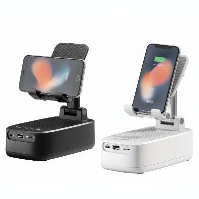 Portable Wireless Speaker With Phone Holder