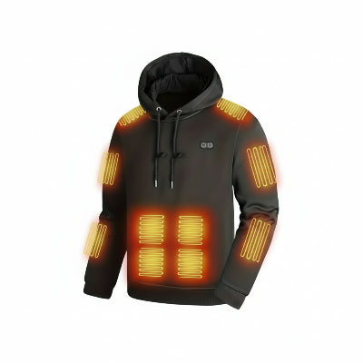 Heated Jacket With Hoody for Men & Woman